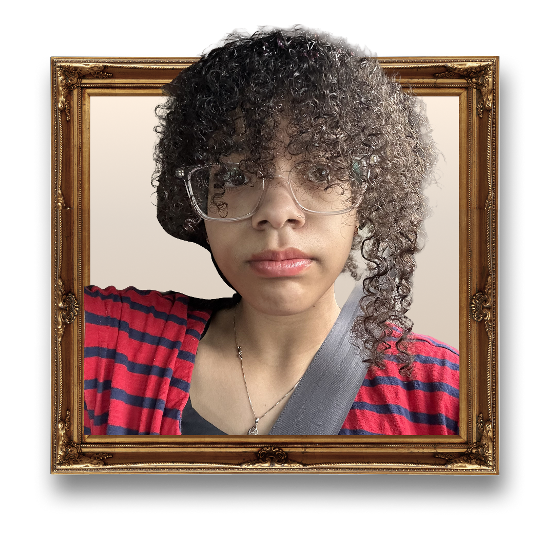 Sarah DeJong framed portrait.