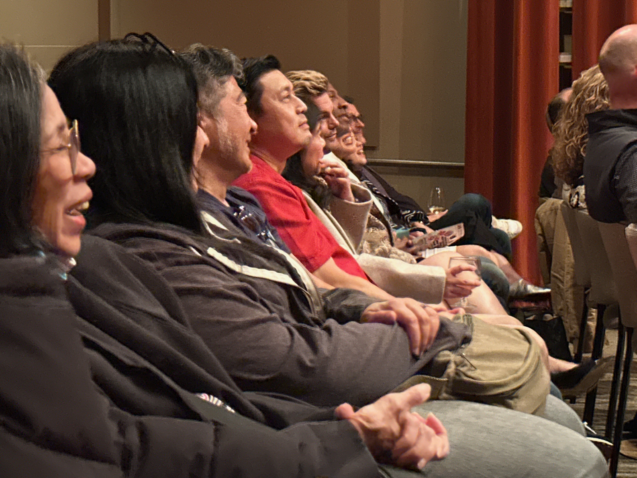Crowd gathered at the festival.