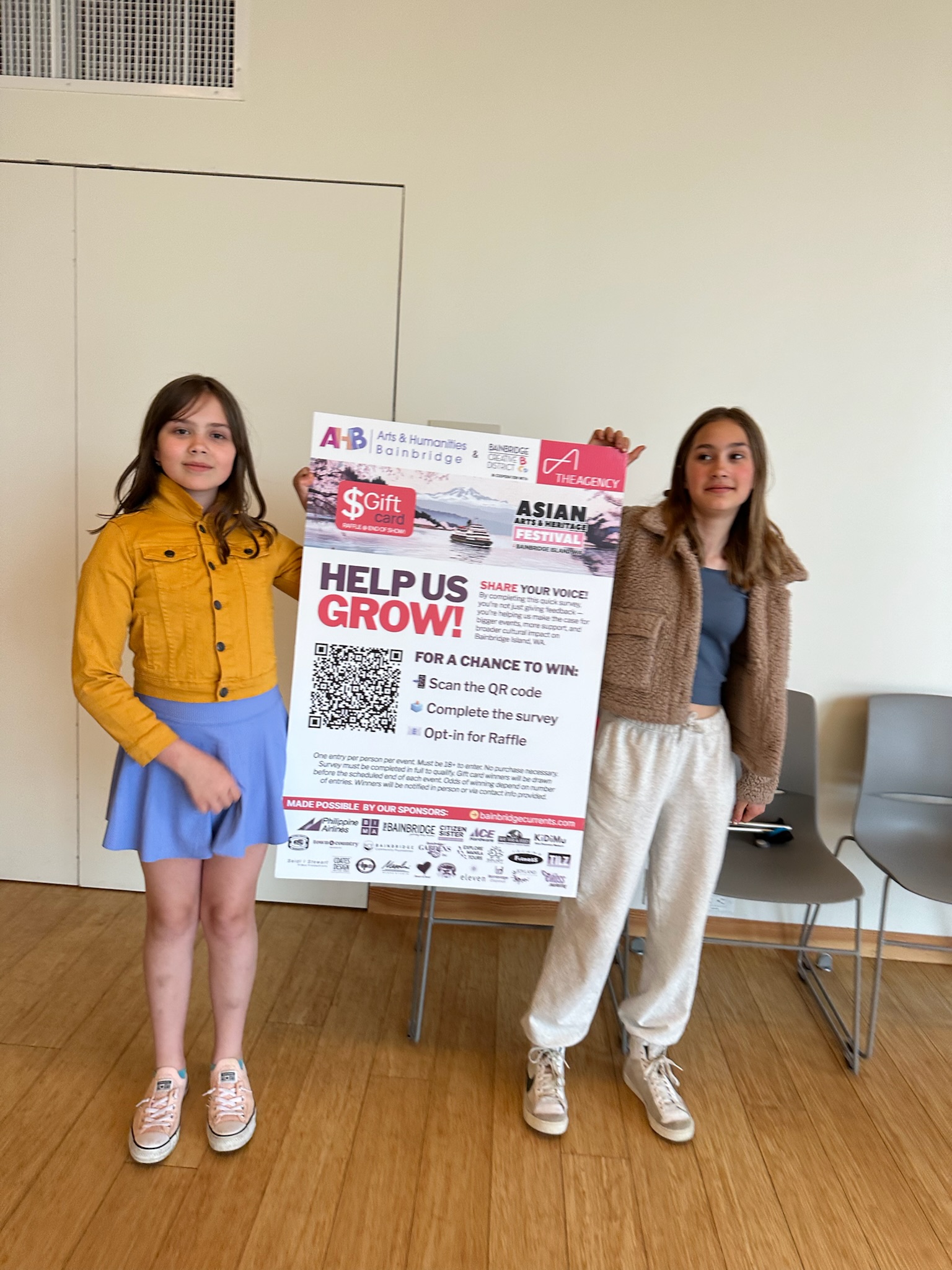 Volunteer team on site