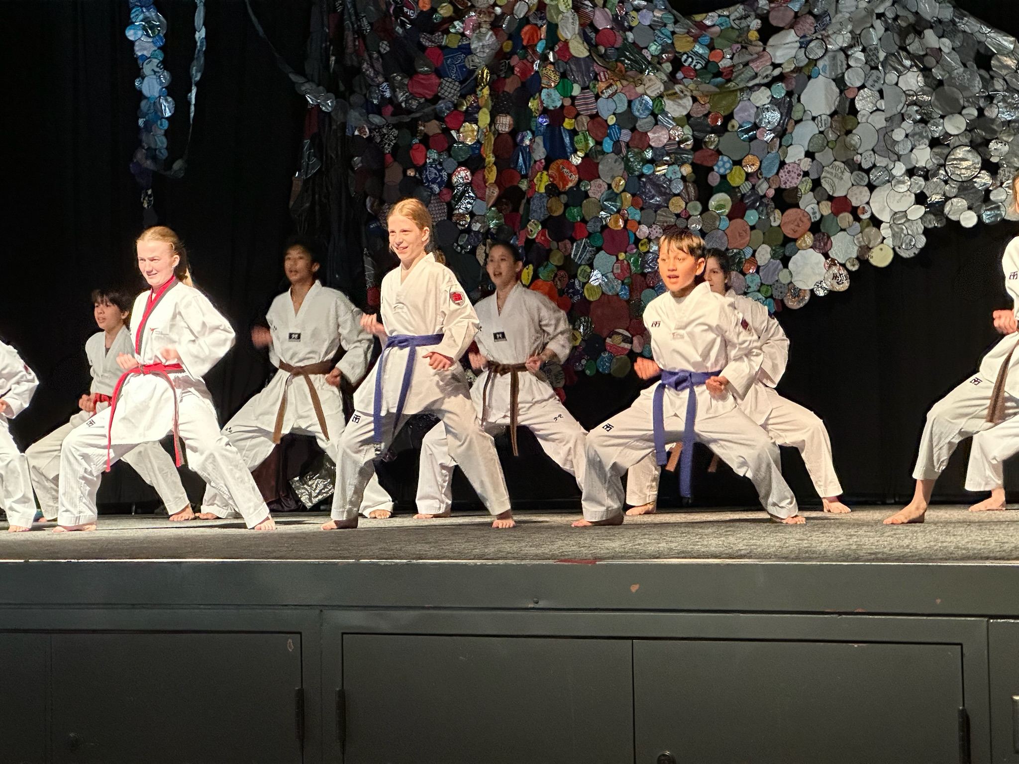 Festival audience during a cross-cultural celebration